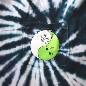 RIPNDIP.  Yin Yang Large T shirt
